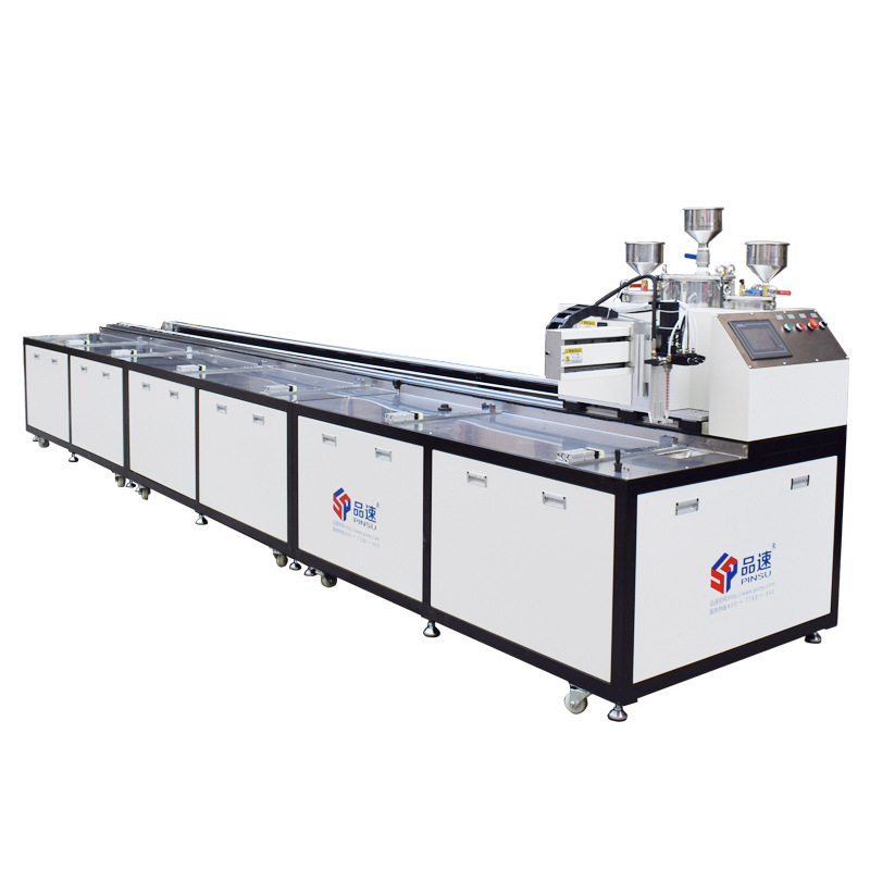 LED灯条多头点淋注胶机械5米全自动LED灯带硅胶滴胶机灌胶机设备