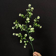 仿真绿植叮叮果婚礼吊顶花材家居装饰插花墙装饰塑料假花仿真花