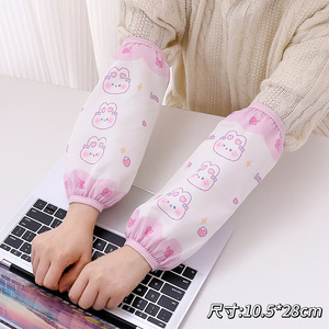 Invierno oversleeve engrosada Teddy terciopelo oversleeve abajo chaqueta ropa de protección anti-sucio paño cubierta tridimensional de alto aspecto manguito