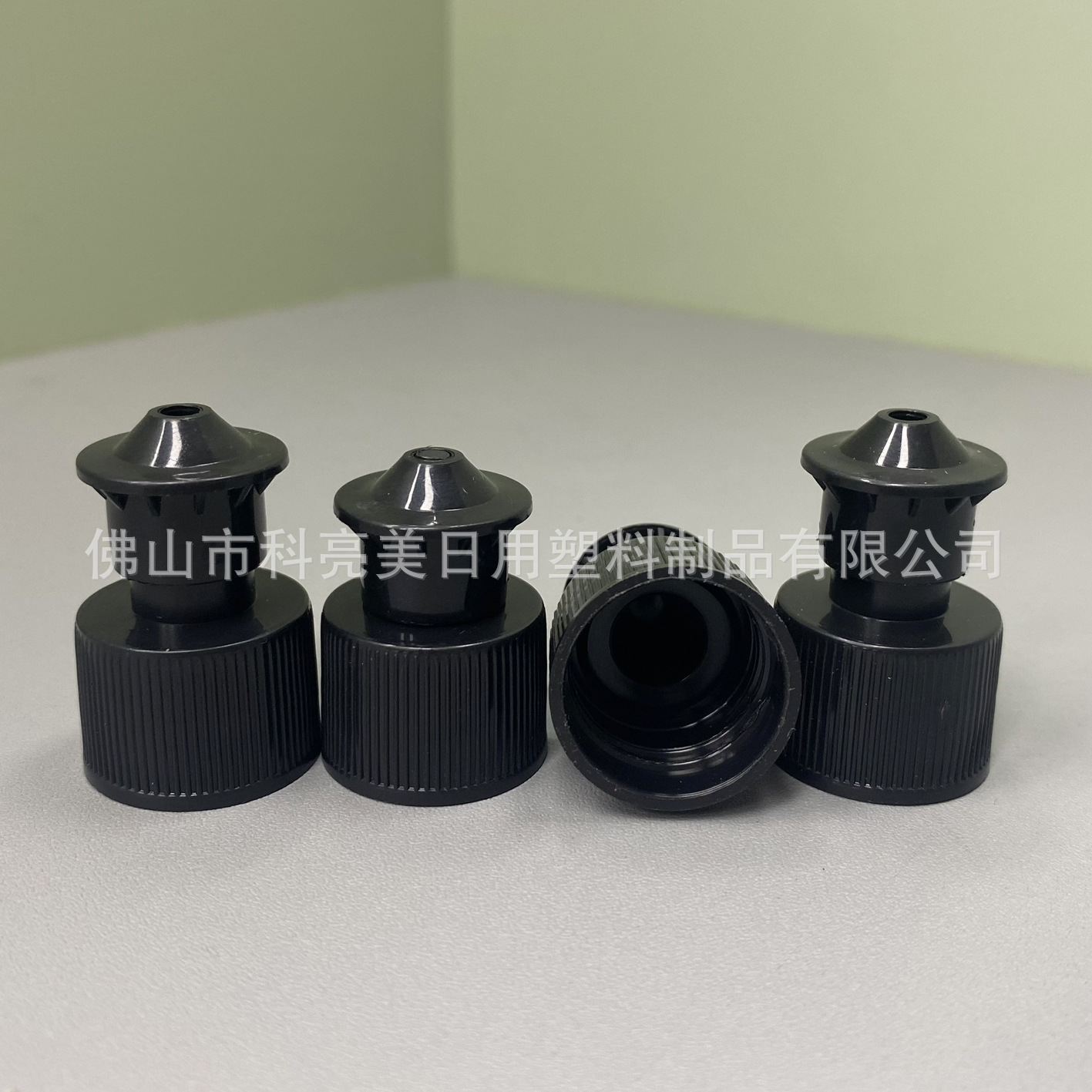 20牙条纹塑料盖拉拔盖多色厨房洗洁精拉拔盖子