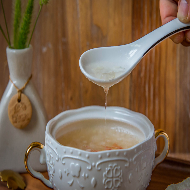 Direct Manufacturer Sales Dehydrated Tremella Tremella Porridge Jujube Tremella Porridge Box Packaging Ready-to-Eat Tremella Porridge Instant Brewable Ready-to-Eat Wholesale