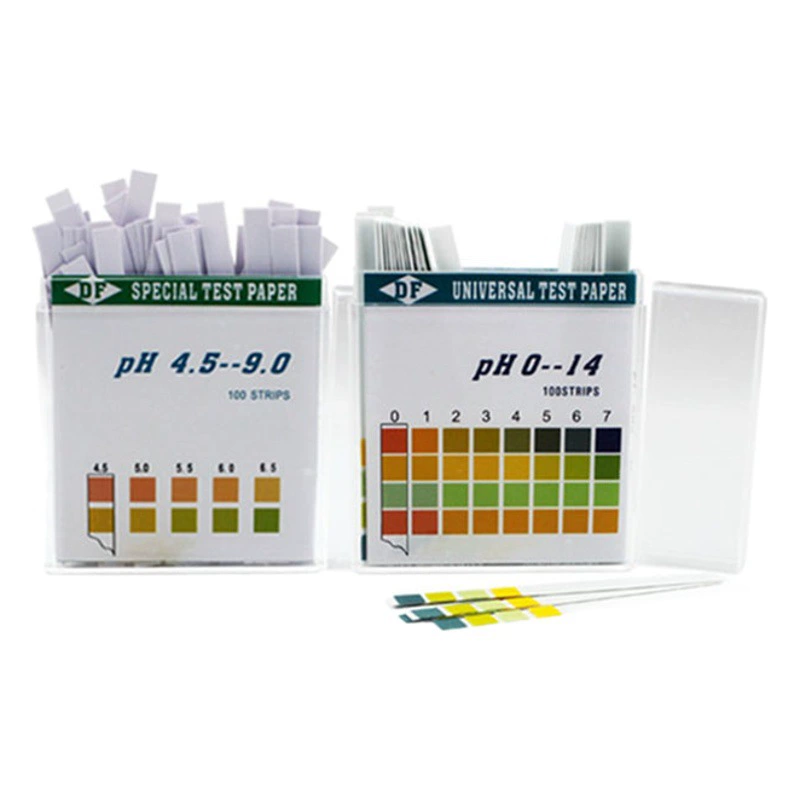 Трансграничная электронная коммерция 0-14 Английская DF кислотно-базовая тестовая бумага PH-Тест Бумага для проверки качества воды
