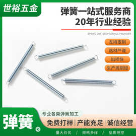 五金精密双钩拉力弹簧 现货不锈钢汽车机械配件蹦跳床多功能弹簧