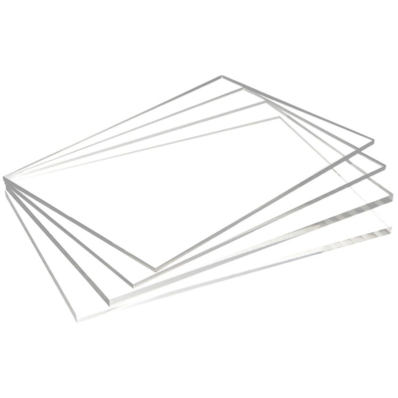 Прозрачная акриловая плита, обработка плексигласа, толстая пластиковая плита без нарезки