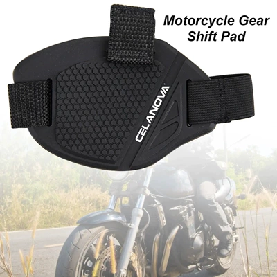 Motorcycle Shift Anti-Slip Mat Rubber Boot Protective Cover Pad Shoe Cover Motorcycle Shoe Protection Adjustable Shift