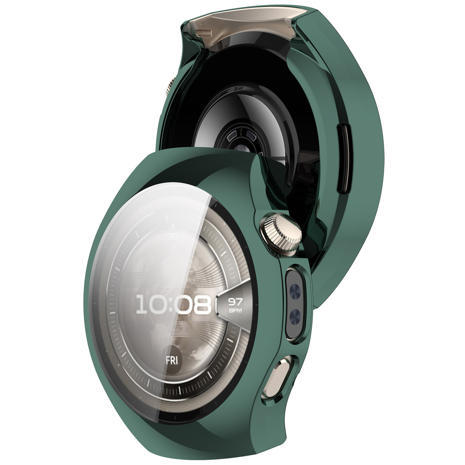 Xinyuan Shuntong is suitable for the Huawei watch5 protective case with a 42MM tempered film and a full 46MM integrated case and film watch case undefined