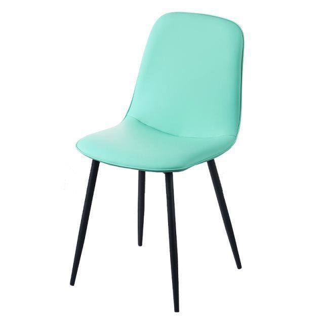 Superficie de cuero engrosada de color verde claro