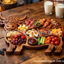 �羳Highland Cow  Cow Wooden �ߵ�ţ��ţ���̹���������ʳ��