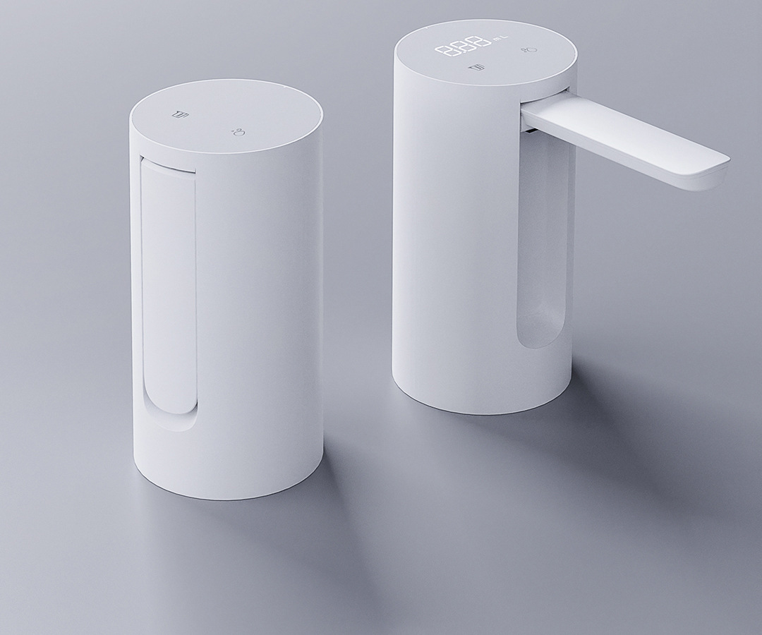 Folding Electric Water Dispenser Image 1
