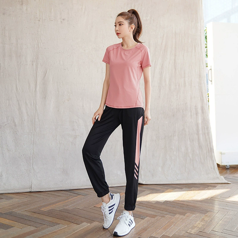 Spring summer yoga clothing, quick dry sports suit for gym, for running, oversize