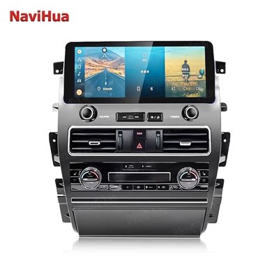 Suitable for Nissan Patrol Y62 Navigation Central Control Screen Car Navigation All-In-One Reversing Image Supports Carplay (DVD Navigation) - nissan-patrol-y62-2013-2023-7870-solution-6128g