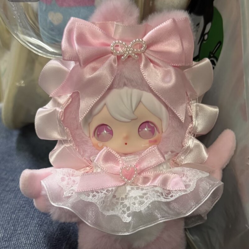 Cute Rabbit Sparkling Baby Clothes Sp Clothes Mini Doll Baby Clothes Replacement Sweet and Cute Skirt Headdress Top Guangweiyuan