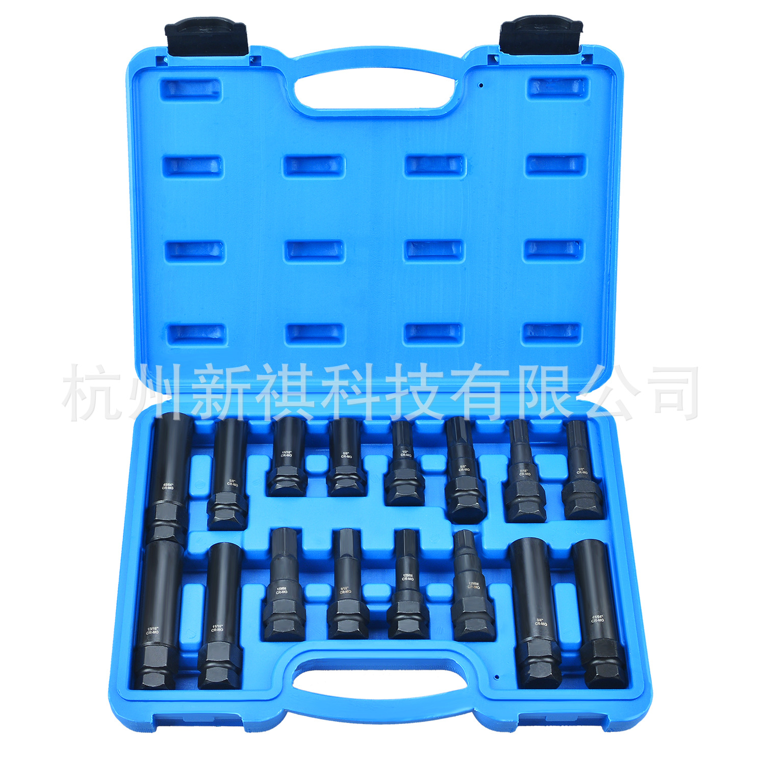 轮胎防盗螺母拆卸工具 16件套轮胎螺母工具套筒