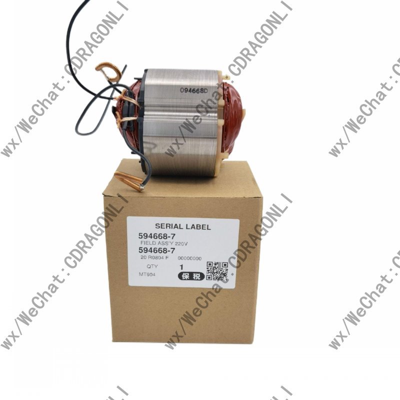 原装Makita牧田角磨机M9002线圈M9003 MT904定子594668-7零件配件