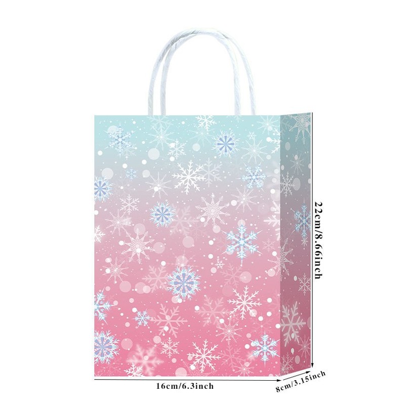 メーカーの新型アマゾン雪花8種類のクラフト紙紙袋手提げ袋ギフトバッグ共通紙袋クラシックファッション|undefined