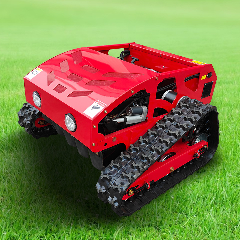厂家履带遥控割草机 汽油电动剪草遥控打草机 履带式遥控割草机
