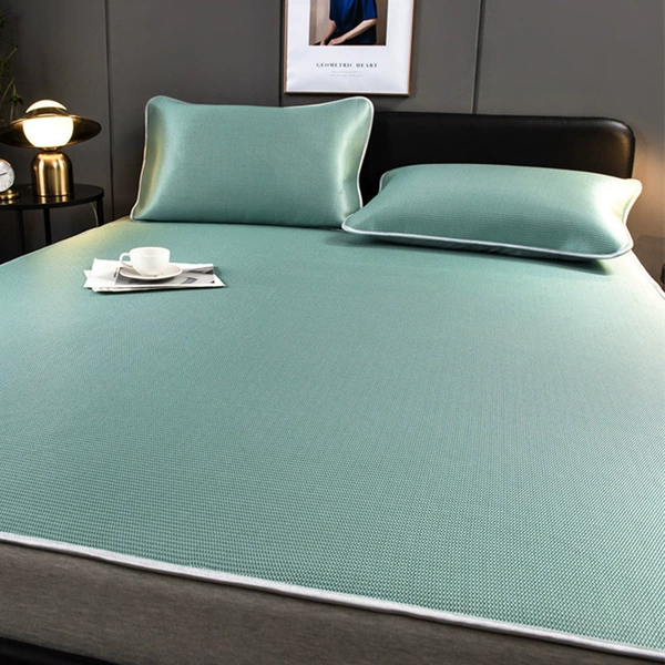 [Antibacterial mat with small edges] Aqua Green