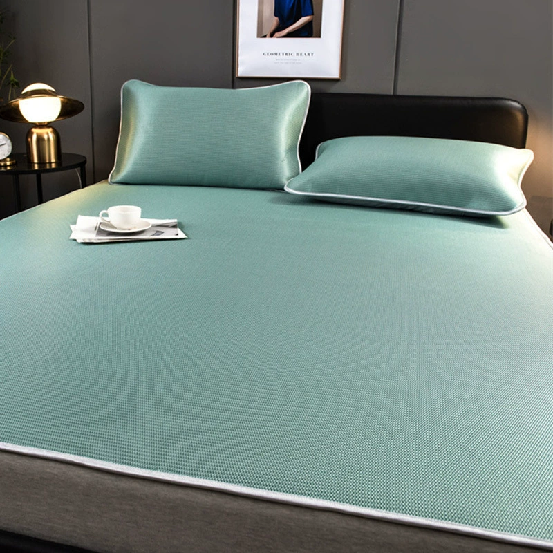 Silk mat, summer cooling set, 3 piece set