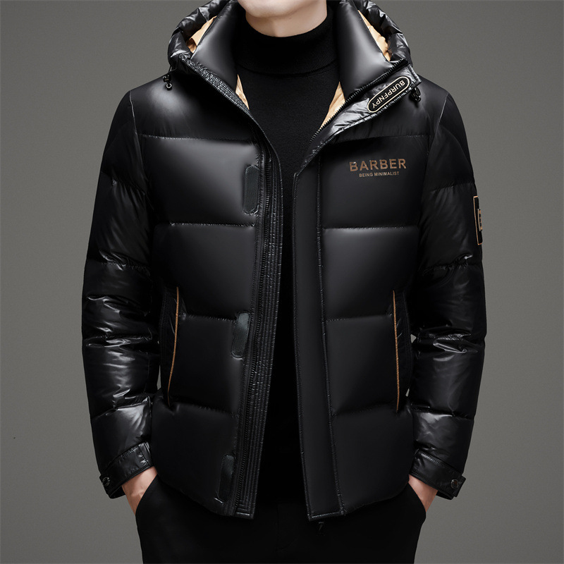 Ax Armani New Winter Men's down Jacket Classy Goose down Warm Stand-Up Collar Jacket Can Be Shipped by Jd Express