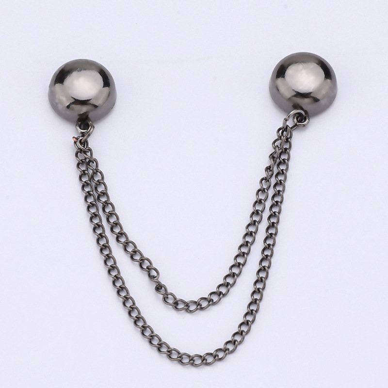 チェーンの磁気はズボンの足を引きずることを防ぎます。金属の磁気は袖口を固定します。