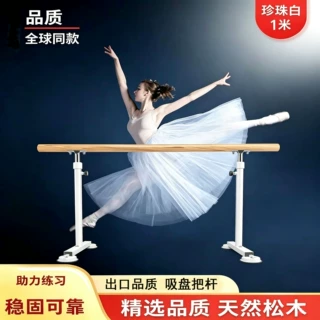 移动把杆舞蹈把杆专业儿童成人压腿杆家用室内基本功吸盘式练功杆