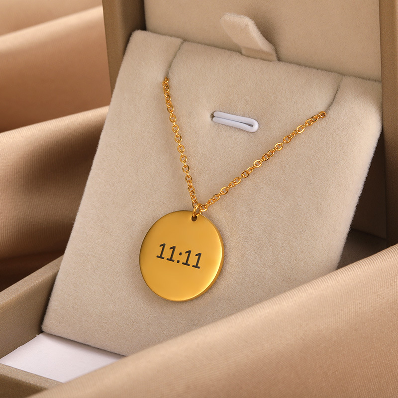 6g Weight 0.03µm-0.05µm Gold Plating Thickness PVD Coated Gold Plating Process Lobster Trigger Clasp Closure Clasp Closure Type Real Gold Plated Plating Material 304 Stainless Steel Pendant Material Pendant Necklace Classification 304 Stainless Steel Chain Material cable chain Chain Type 1 Piece Quantity Holiday, Daily Occasion 304 Stainless Steel Material Number Pattern All Seasons Season Women's Gender Vacation, Classic Style Style Waterproof Non Tarnish, Plating Craft PVD Coated Real Gold Plated Number 304 Stainless Steel Vacation Classic Style Waterproof Non Tarnish 304 Stainless Steel Lobster Trigger Clasp Closure Pendant Necklace 24