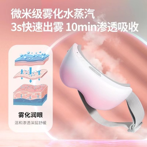Fruit Healthy Steam Eye Mask Hot Compress Steam Eye Moisturizer Eye Bag Massager Spray Atomizer Eye Protection Device