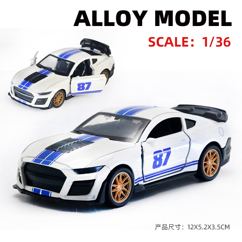 Juguetes de aleación de alta calidad para niños versión de pista modelo de coche deportivo 1: 36 bolsa de coche de puerta abierta