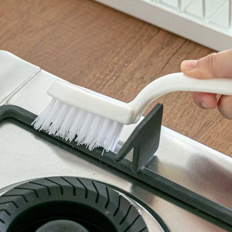 Multifunctional V-shaped Gap Brush Floor Tile Toilet Window No Dead Angle Gap Cleaning Brush Household Cleaning Brush Wholesale