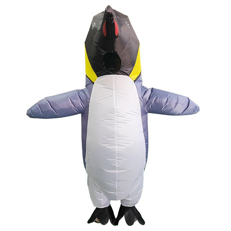 Amazon explosión impresa inflatable T-Rex disfraz Halloween multicolor T-Rex disfraz de fiesta disfraz de muñeca
