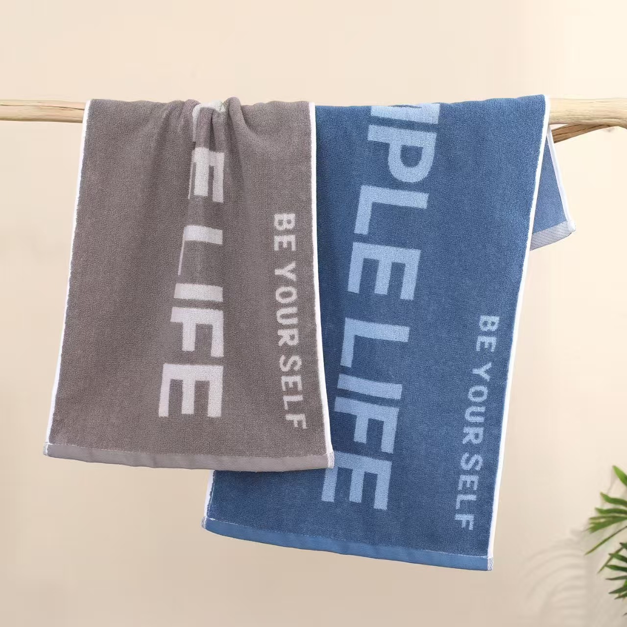 Pure Cotton Adult Household Face Towel, High-end, Fully Absorbent, Thickened Washcloth, Individually Packaged,_voghion.com