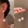 Silver needle, fashionable earrings, silver 925 sample, internet celebrity, wholesale