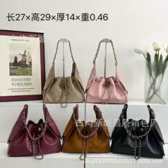 Cross-Border Fashion 2025 New Quilted Underarm Bag Chain Crossbody Shoulder Versatile Women's Bag Wholesale Dropshipping Bag