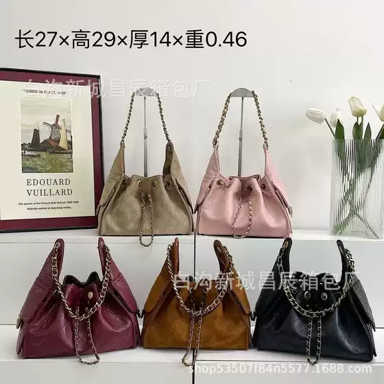 Cross-Border Fashion 2025 New Quilted Underarm Bag Chain Crossbody Shoulder Versatile Women's Bag Wholesale Dropshipping Bag