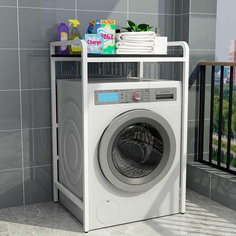 흰색 프레임 블랙 가드 레일