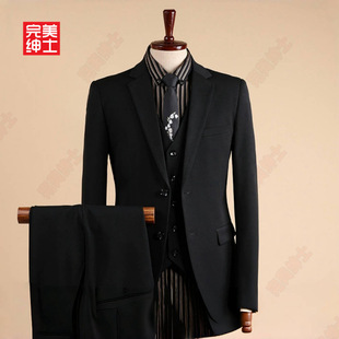 Cross-border High-end Suit Jacket Men's Handsome Business Formal Wear Business Wear Shoulder Pad Wedding Dress Suit suit