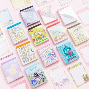 Маленькие японские стикеры со вторыми бомбами, красивые стикеры, милые студенческие тетради, портативные нелипкие блокноты, которые можно отрывать, 9 типов
