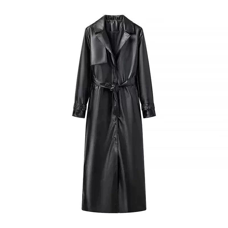 (Граница торговли), осенняя демисезонная длинная ремень, тренч, Aliexpress, европейский стиль