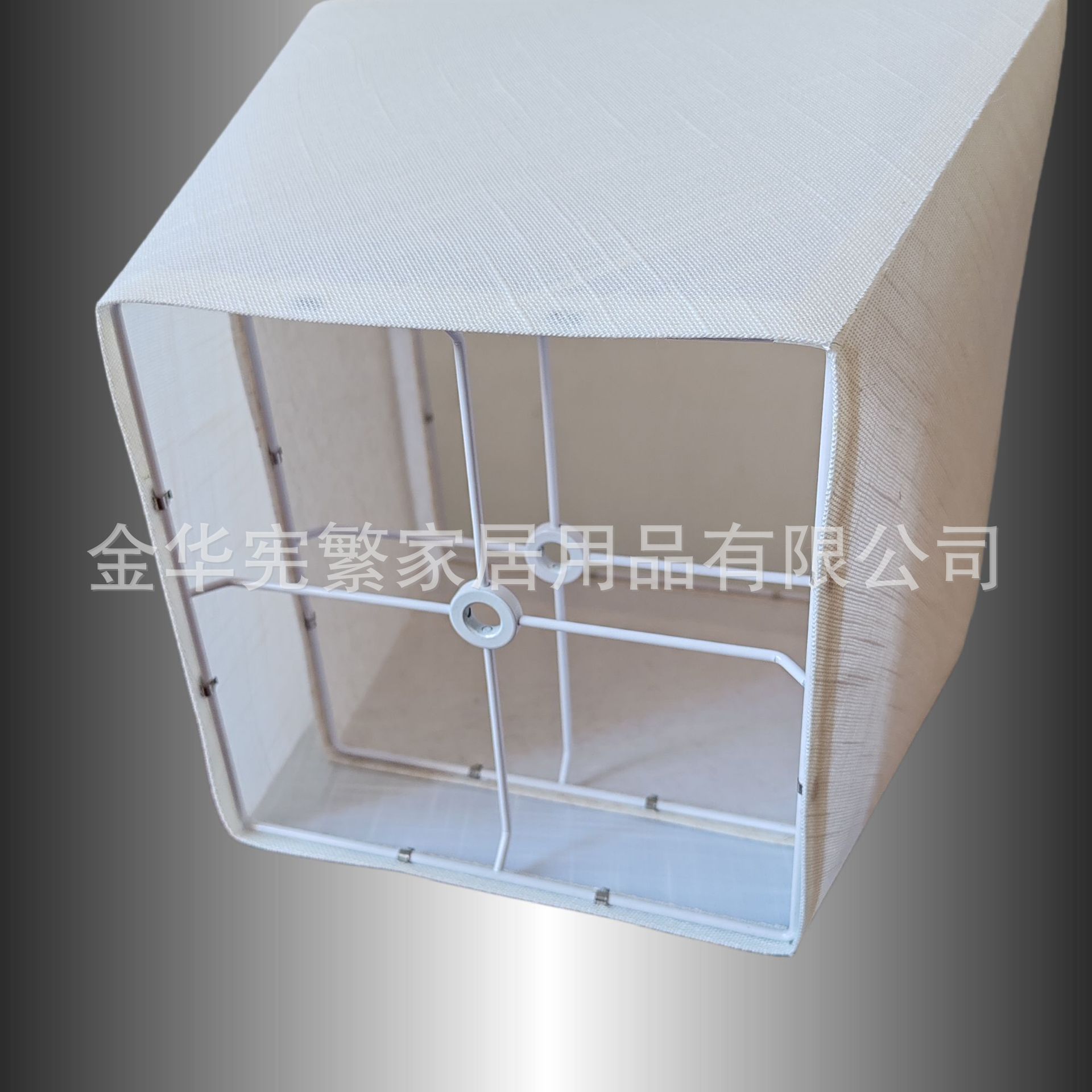 Desmontable cross-border spot DIY hebilla de hierro arroz blanco cruz subtrapezoidal sombrero de luz KD estilo americano pequeño redondo fuente de sombrero de luz