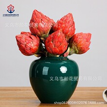 手感仿真果蔬菜蓟小洋蓟朝鲜蓟家居装饰桌面插花花材陈设道具跨境