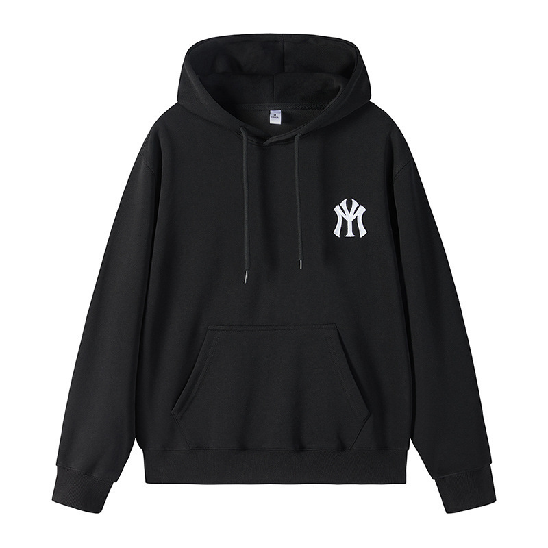 MF MLB NY new men's hooded sweater sports ny couple's top casual loose sports hooded sweater