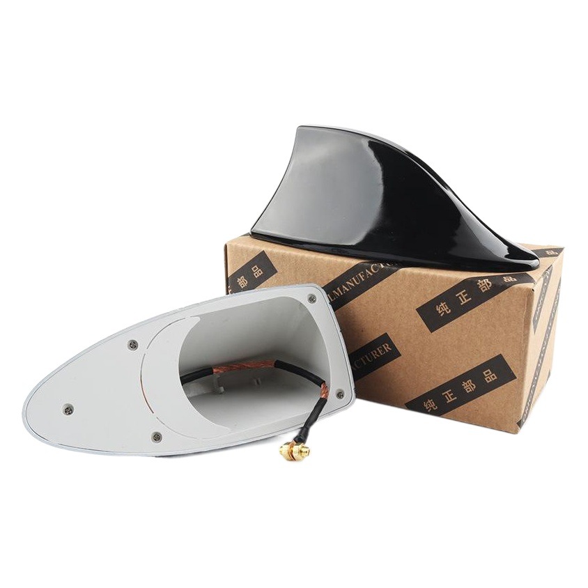 Car decoration shark fin antenna with signal radio dedicated antenna roof tail antenna modification non-punching