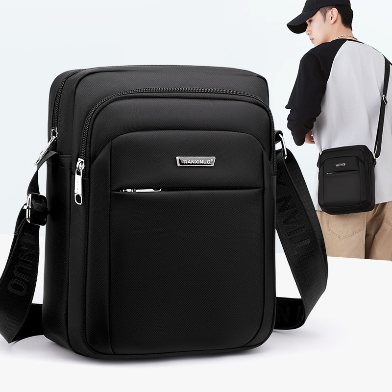 Business Commuter Men's Bag, Large Capacity Travel Casual Men's Shoulder Bag, Compact Multi-Compartment Portable Men's Crossbody Bag Business Commuter Men's Bag, Large Capacity Travel Casual Men's Shoulder Bag, Compact Multi-Compartment Portable Men's Crossbody Bag