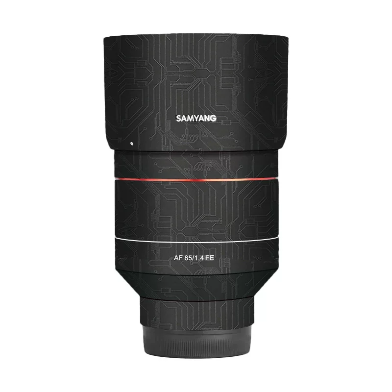 Наклейка-пленка для объектива «Strolling donkey», подходит для объектива Mori Sanyang AF85mm f/1.4 с байонетом Sony, цветная защитная пленка
