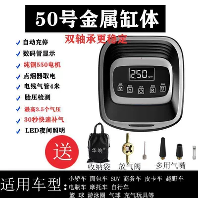 Pump High Pressure Air Pump – Hava nasosu - no-50-double-bearing-wired-digital-display