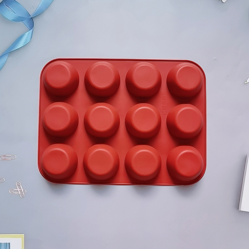 12 torta 405 pastel molde de silicona gelatina torta molde de pan herramientas de horneado