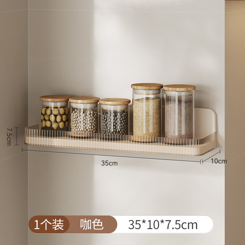 벽걸이형 양념선반-커피색
