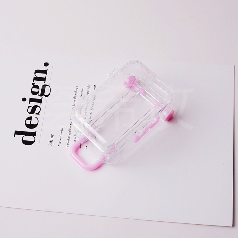 Casual, Elegant Style 1 Piece Plastic Casual Elegant Solid Color Jewelry Boxes
