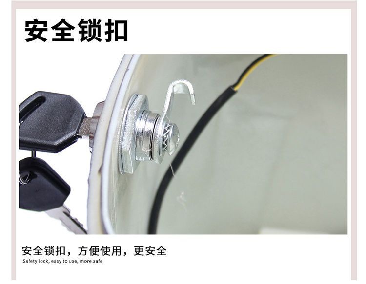 Motorcycle Elements Waterproof Motorcycle Side Box Classic Retro Travel Side Box New Universal Modified Box