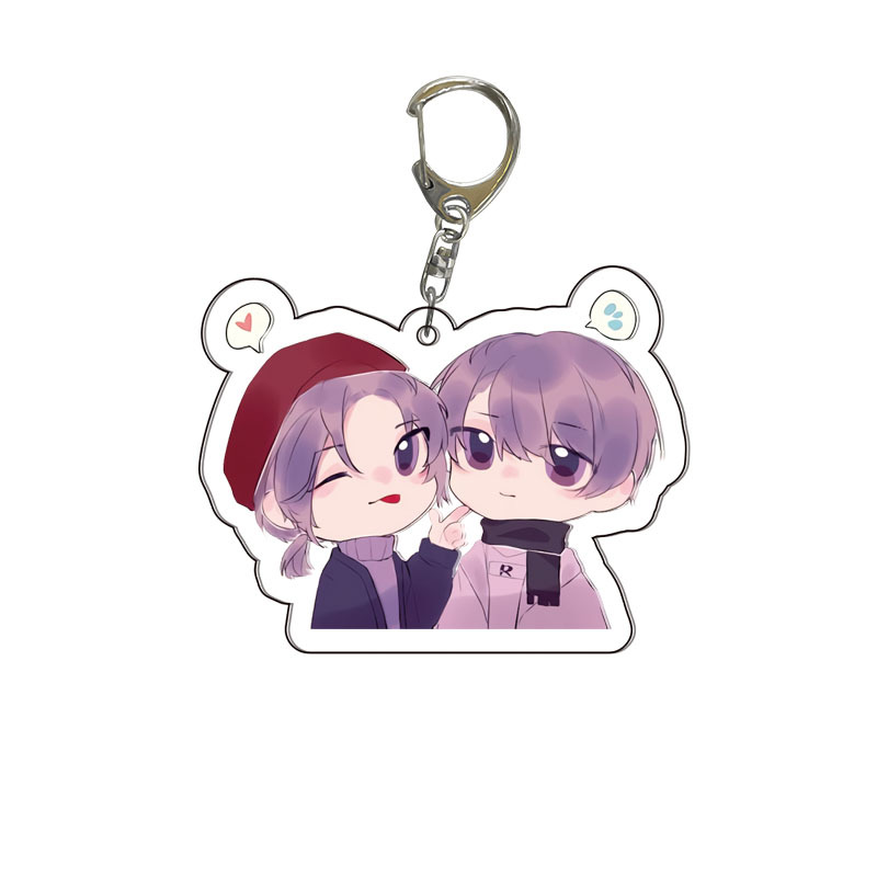 Original Dios wendicoli azúcar Mona acrílico llavero colgante cubierta colcha transfronteriza en stock